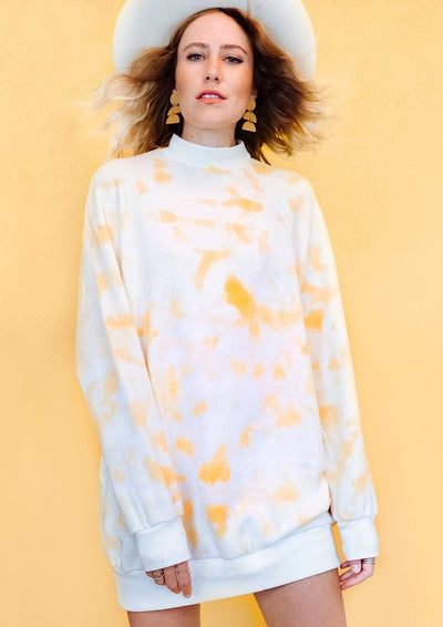 Softie Dress, Gold Dust Tie Dye by Dazey LA - Sustainable 