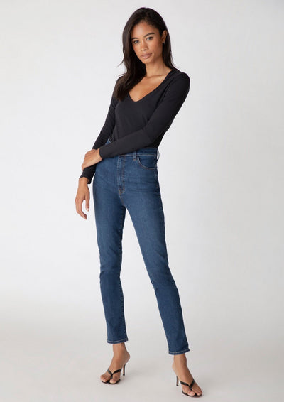 1212 High-Rise Slim Straight, Paradiso by J Brand - Sustainable