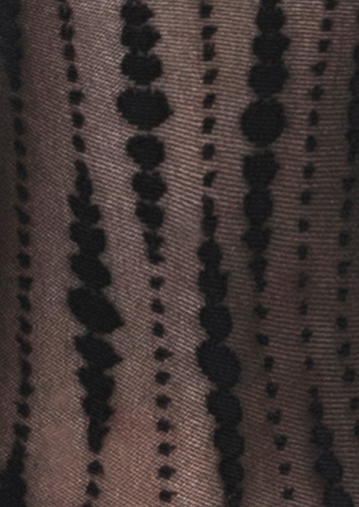 Josefine Drop Socks, Black by Swedish Stockings - Eco Friendly