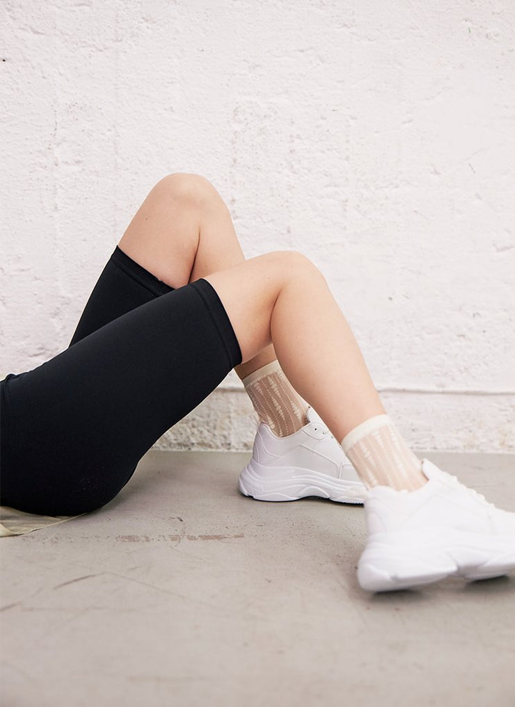 Josefine Drop Socks, White by Swedish Stockings - Eco Conscious