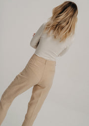 Linen Trousers 10/05, Coastal Sand by Nago - Sustainable