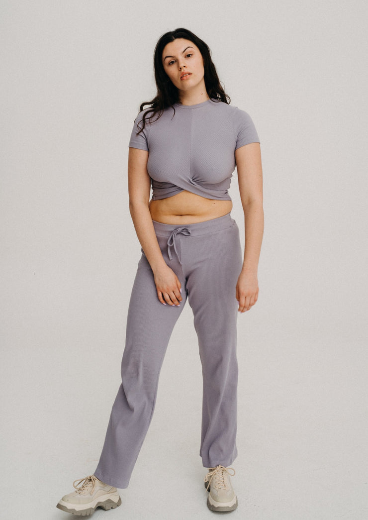 Sweatpants 08/17, Lilac Grey by Nago - Sustainable