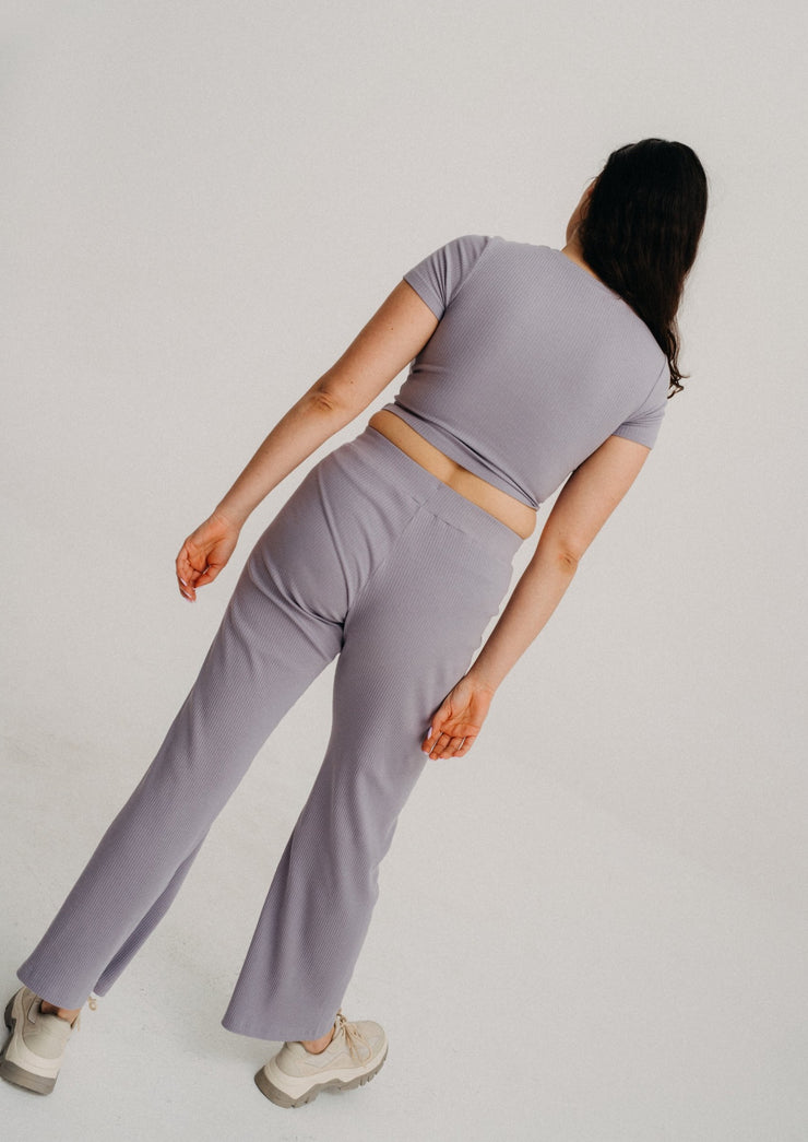 Sweatpants 08/17, Lilac Grey by Nago - Eco Friendly