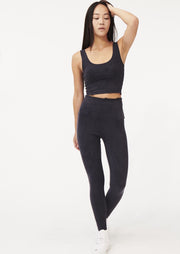 Fitted Crop, Black by Groceries Apparel - Ethical