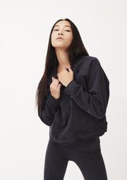Everyday Raglan Pullover, Black by Groceries Apparel - Sustainable