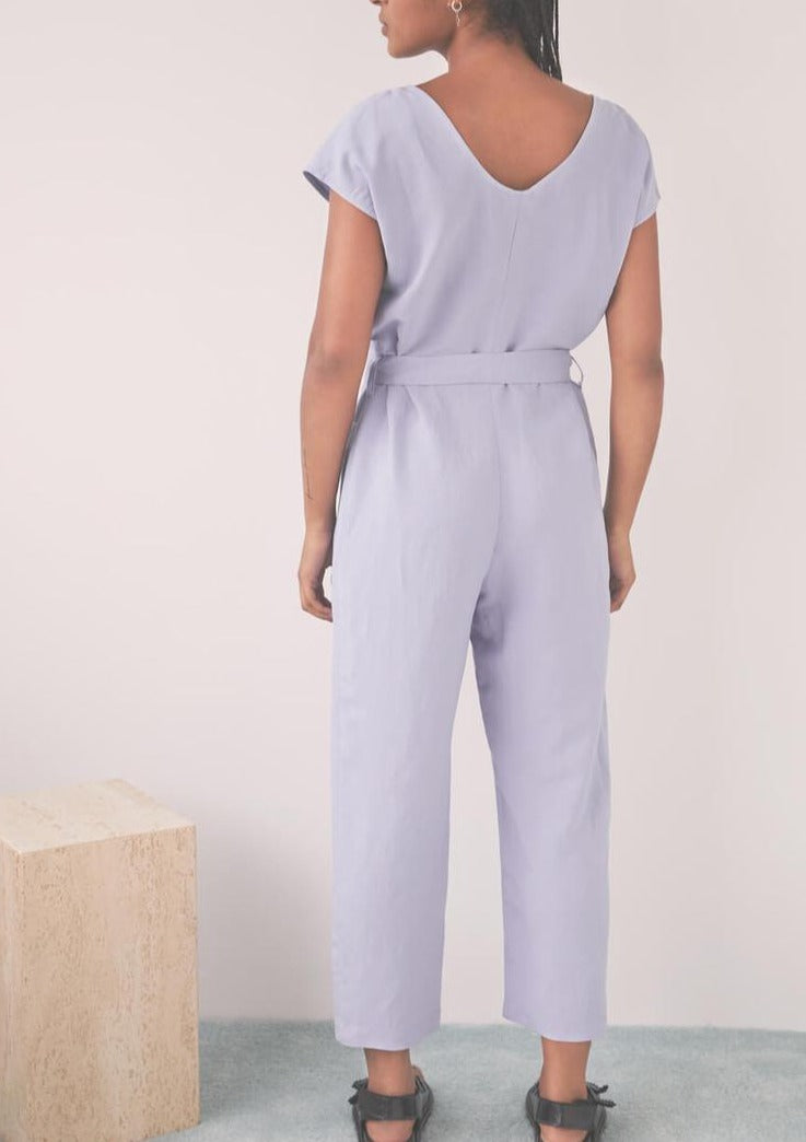 Lost Lover Jumpsuit, Lavender by Eve Gravel - Ethical