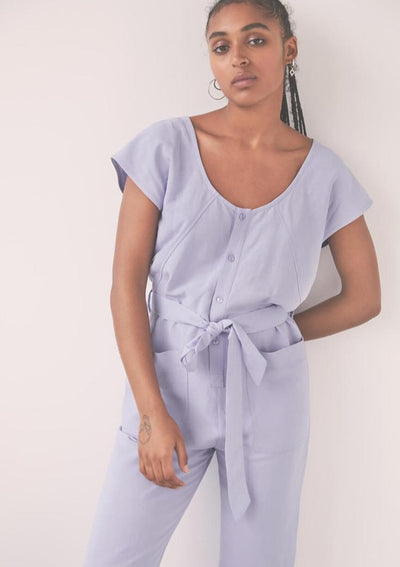 Lost Lover Jumpsuit, Lavender by Eve Gravel - Sustainable