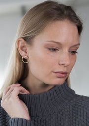 Knitted Rice Cubes Pullover, Grey by Mila Vert - Cruelty Free