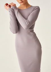 Dress 07/07, Lilac Grey by Nago - Ethical