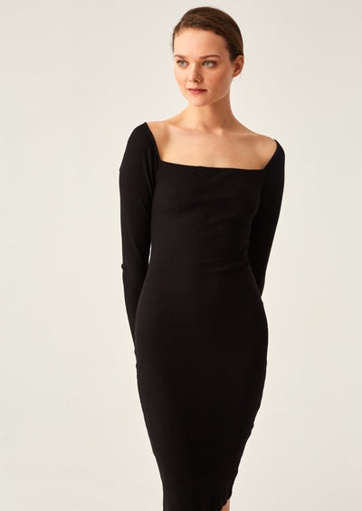 Dress 08/02, Black by Nago - Sustainable