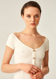 Dress 03/08 , White by Nago - Fair Trade