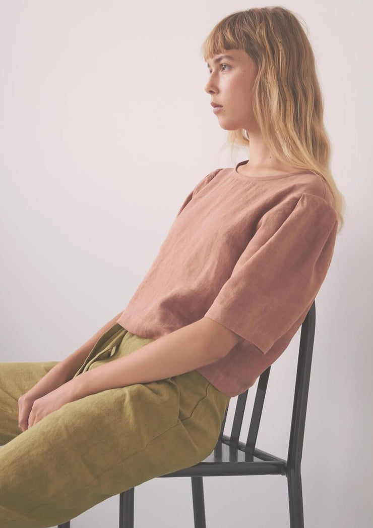 Ode Top, Blush by Eve Gravel - Sustainable