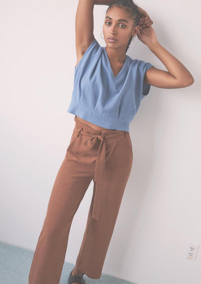 Orion Pants, Copper by Eve Gravel - Sustainable