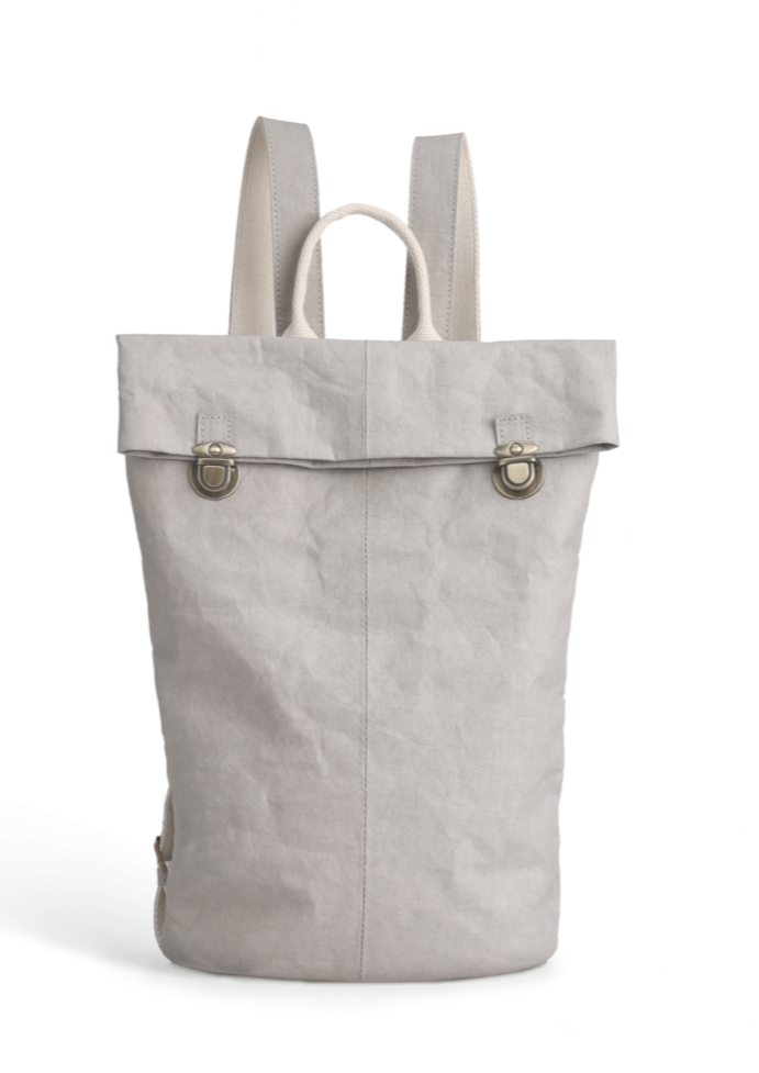 Alisa BackPack, Grey by Pretty Simple Bags - Sustainable