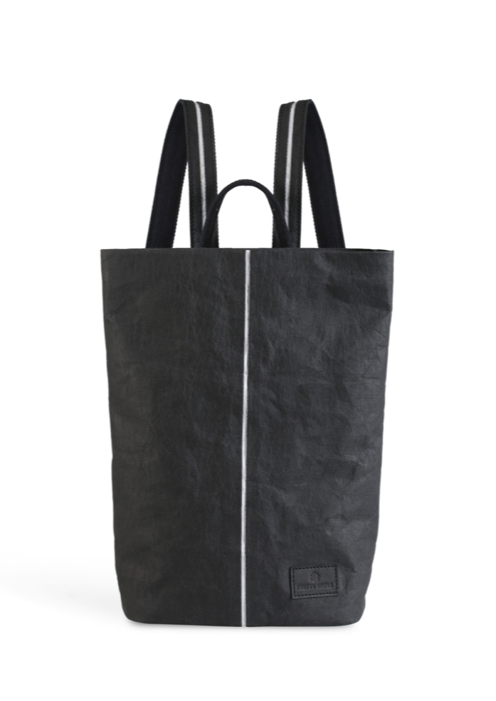 Nicky BackPack, Black by Pretty Simple Bags - Sustainable