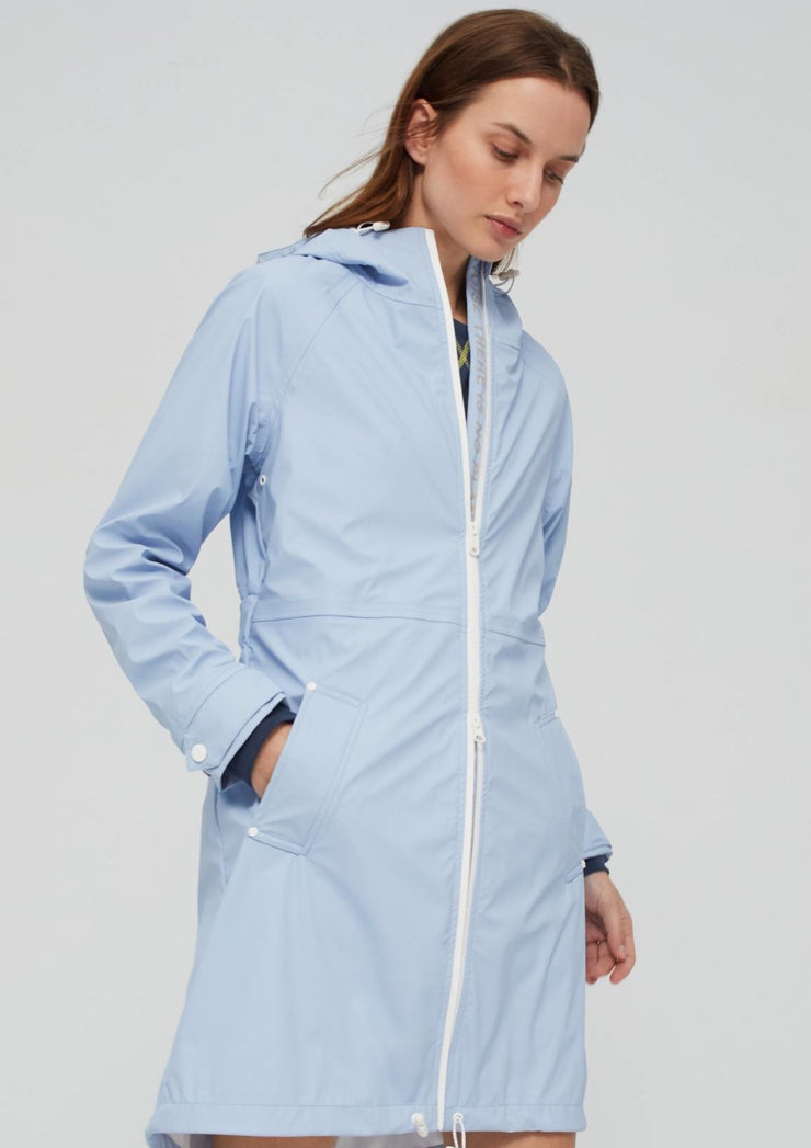 Picton Raincoat Woman, Lavender by Ecoalf - Ethical