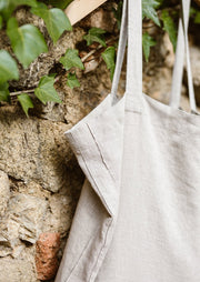 Martha Linen Tote Bag, Natural by Son De Flor - Eco Friendly