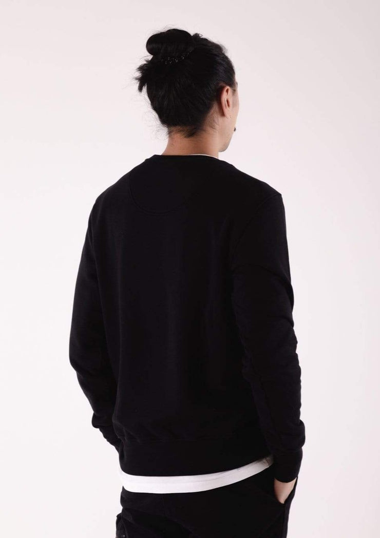 Cassius Sweatshirt, Black by Wawwa - Eco Friendly