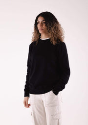 Cassius Sweatshirt, Black by Wawwa - Eco Conscious