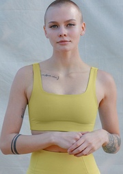 Tommy Bra, Chartreuse by Girlfriend Collective - Sustainable