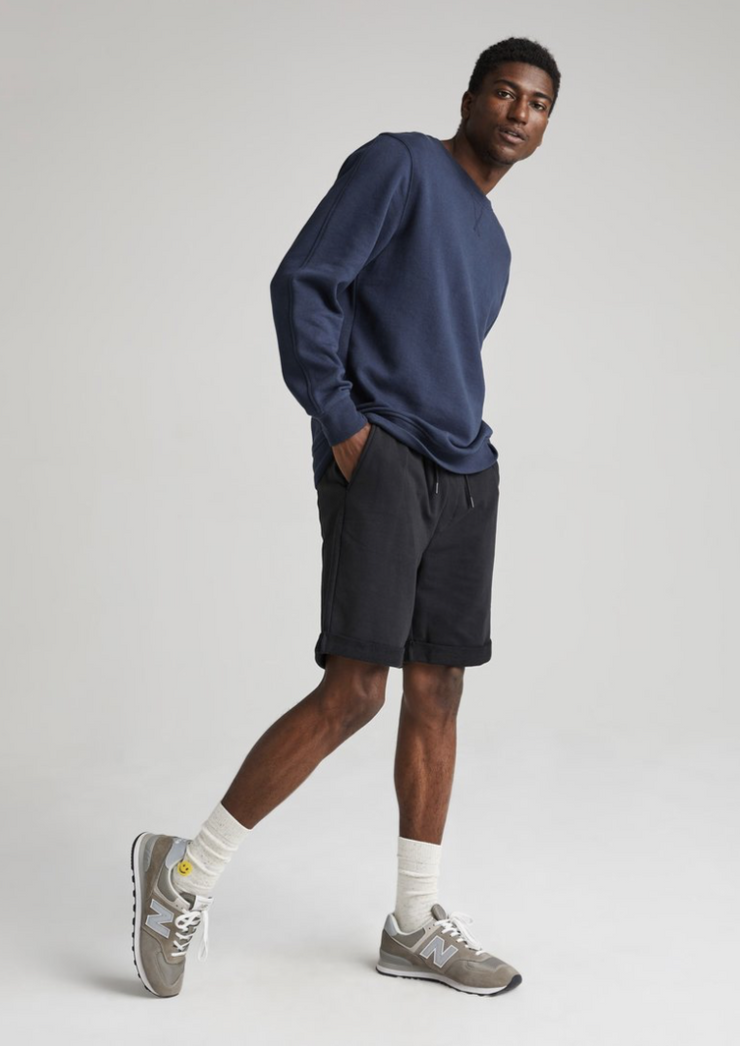 Recycled Fleece Sweatshirt, Blue Nights by Richer Poorer - Ethical