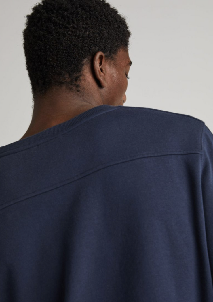 Recycled Fleece Sweatshirt, Blue Nights by Richer Poorer - Eco Conscious