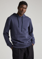 Recycled Fleece Hoodie, Blue Nights by Richer Poorer - Ethical