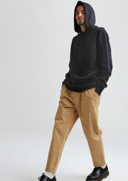 Recycled Fleece Hoodie, Black by Richer Poorer - Eco Conscious