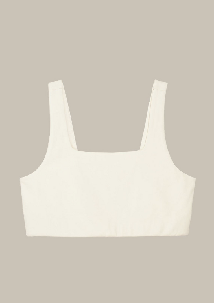 Tommy Bra, Ivory by Girlfriend Collective - Eco Friendly