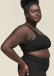 Tommy Bra, Black by Girlfriend Collective - Cruelty free