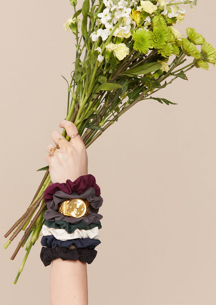 Scrunchie, Ivory by Girlfriend Collective - Cruelty Free