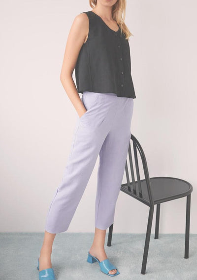 Sparrow Pants, Lavender by Eve Gravel - Sustainable