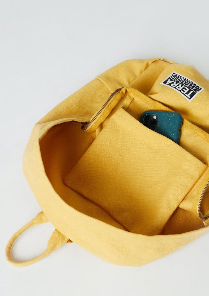 Mini BackPack, Yellow by Terra Thread - Eco Conscious