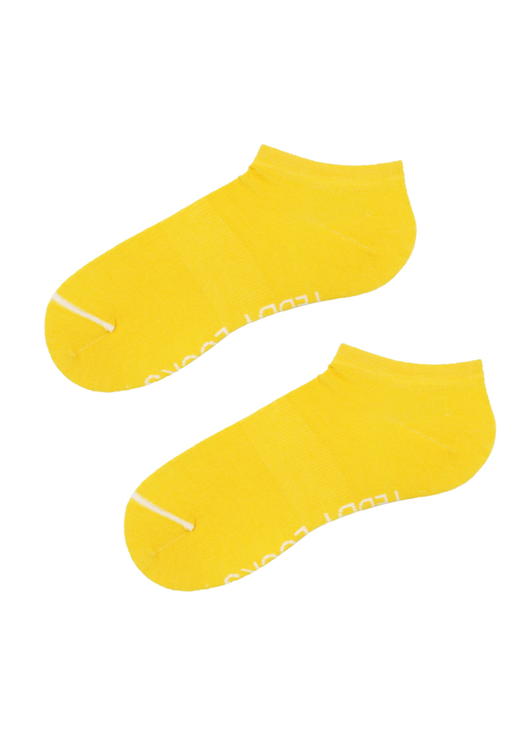 Yellow Low Sock, Yellow by Teddy Locks - Vegan
