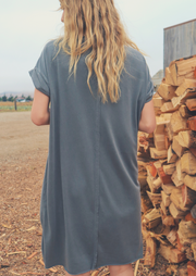 The All Day Dress, Vintage Black by People Of Leisure - Eco Conscious