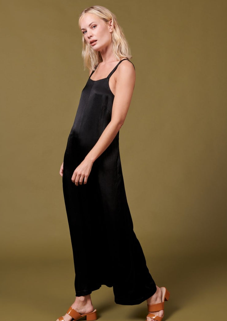 Isabella Jumpsuit, Black by Whimsey + Row - Vegan
