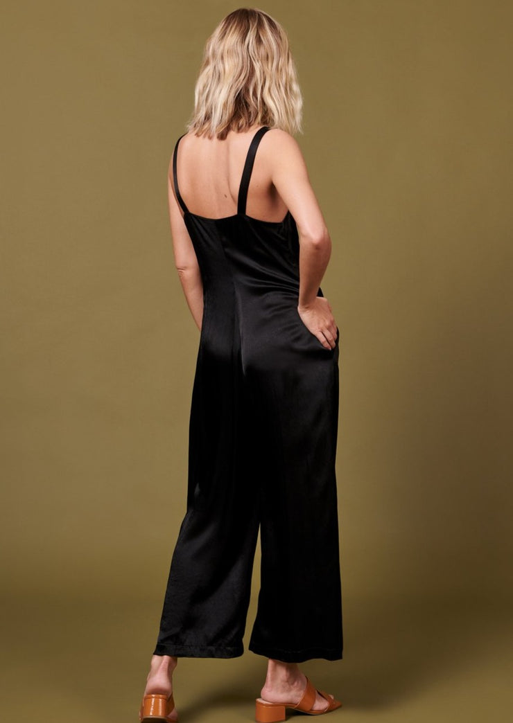 Isabella Jumpsuit, Black by Whimsey + Row - Ethical