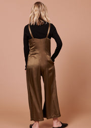 Isabella Jumpsuit, Hunter Green by Whimsey + Row - Vegan