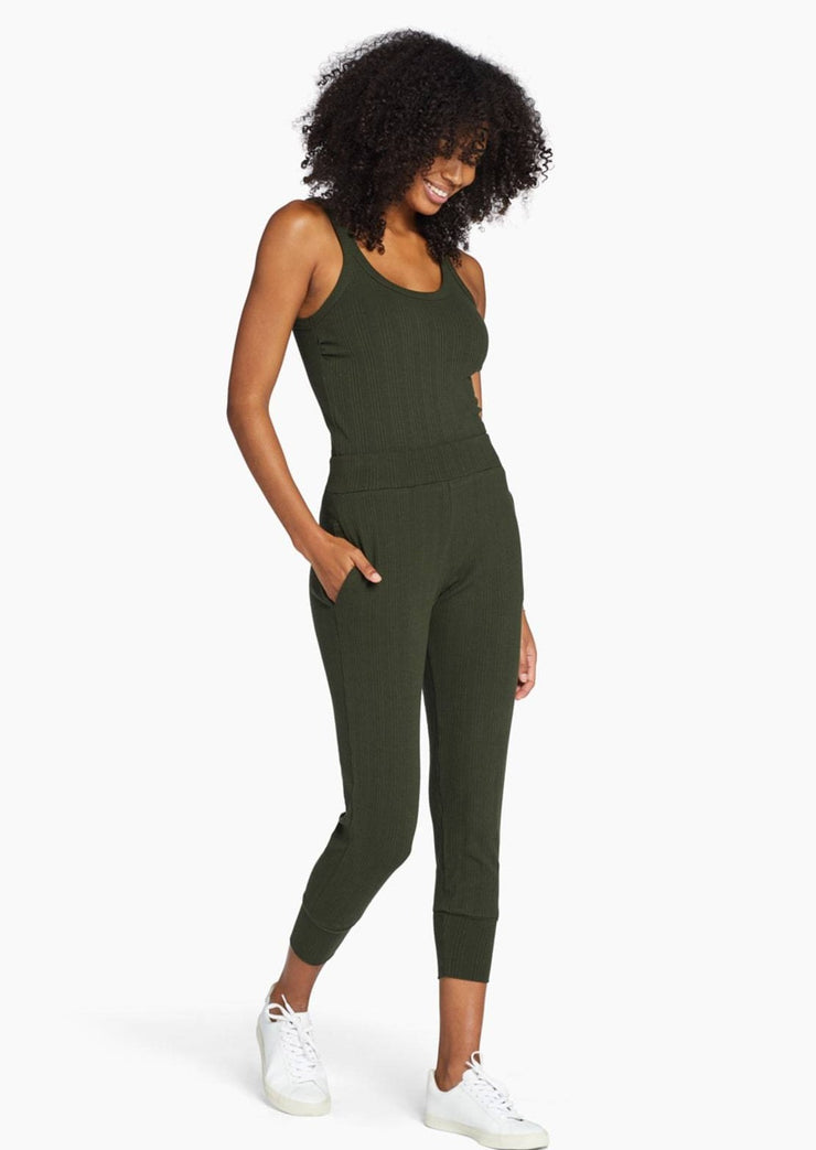 West Pant, Forest Organic Rib by Vitamin A - Vegan