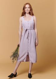 Samantha Dress, Lavender by Whimsey + Row - Sustainable