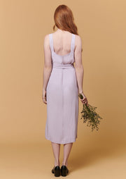 Samantha Dress, Lavender by Whimsey + Row - Cruelty Free