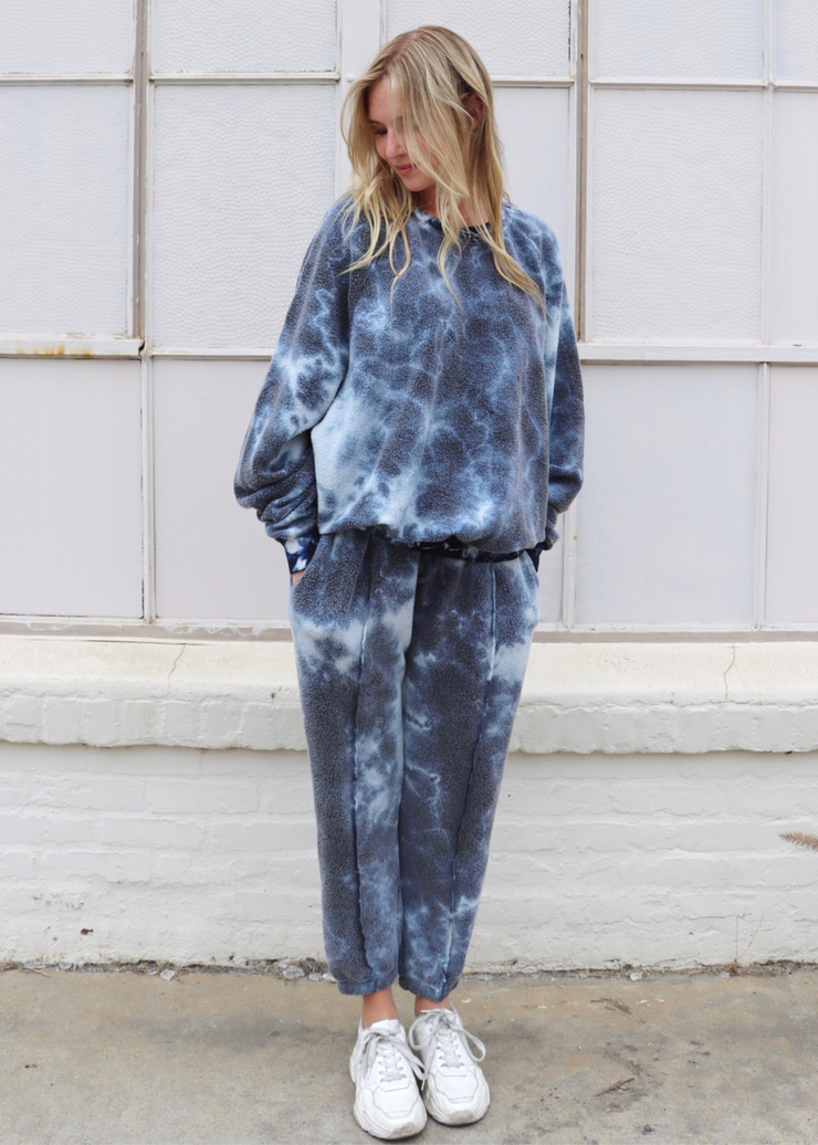 Sweetpants, Tie Dye Blue by People Of Leisure - Eco Conscious 