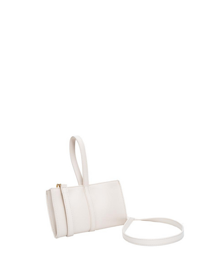 Wristlet Clutch, Off White by Hozen - Sustainable