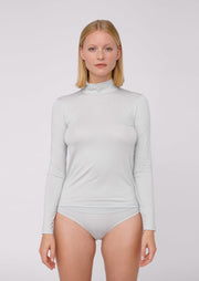 TENCEL™ Lite Turtleneck, Cloudy Blue by Organic Basics - Sustainable