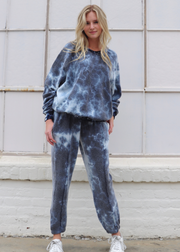 Sweetpants, Tie Dye Blue by People Of Leisure - Ethical