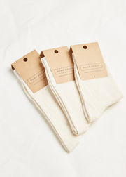 Daily Socks Thin, Natural by Hemp Clothing Australia - Eco Friendly