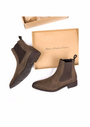 Goodyear Welt Chelsea Boots, Brown by Will's Vegan Shoes - Fair Trade