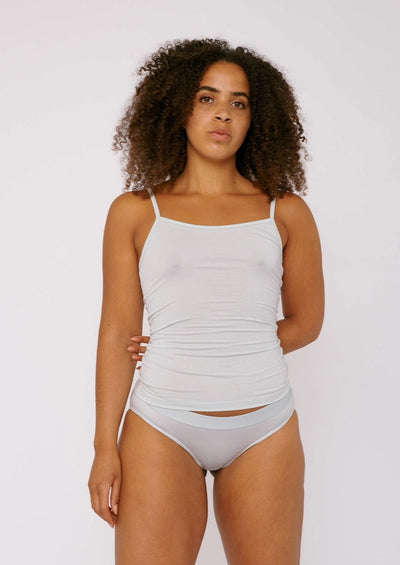 TENCEL™ Lite Singlet, Cloudy Blue by Organic Basics - Sustainable