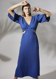 Gianna Dress, Dusty Navy by Rue Stiic - Ethical