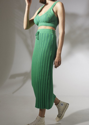 Liana Skirt, Pine Green Teal by Rue Stiic - Ethical 